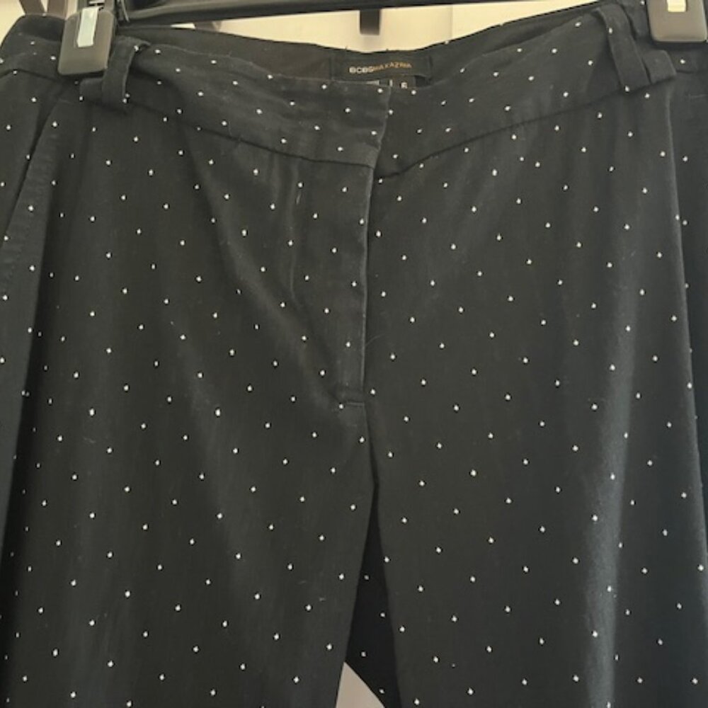 BCBG Maxazria Polka Dot pants Size 6